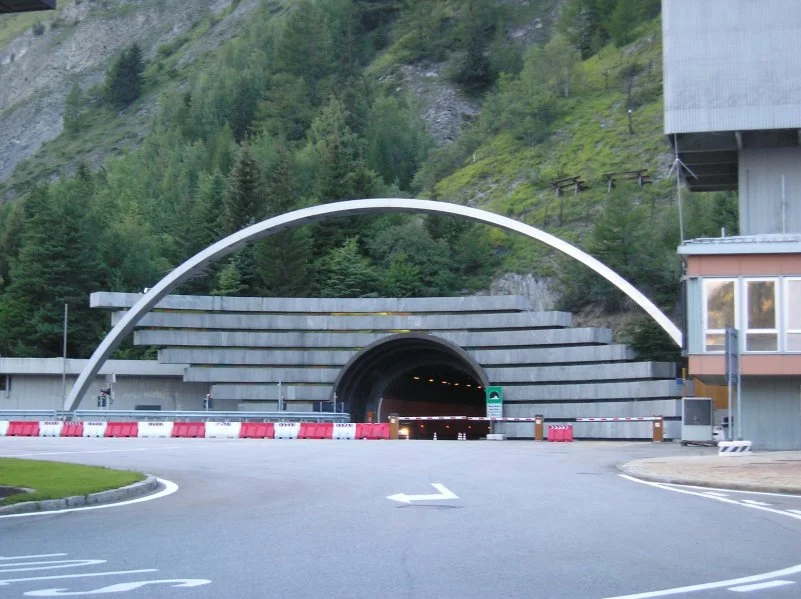 Mont Blanc Tunnel entrance