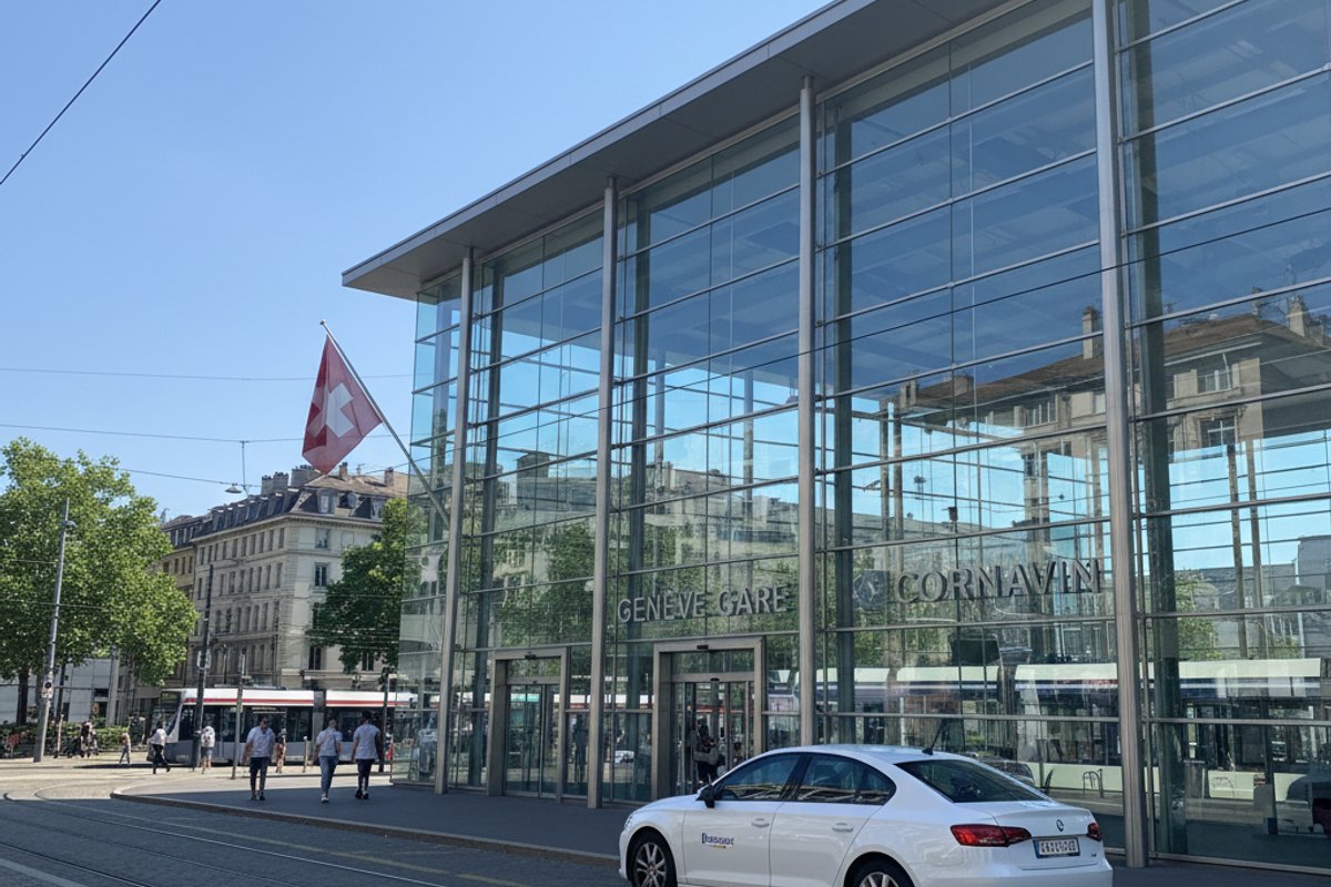 Car rental in Geneva Cornavin Station